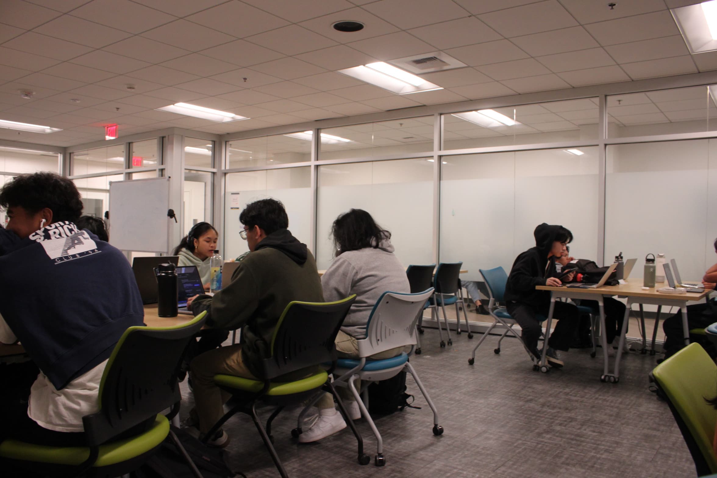 Members collaborating during a workshop